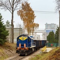 14.11.2021   Nordkalk Miedzianka  TEM2-041 manewruje z wagonami  na terenie zakładu w Miedziance.jpg