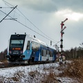 04.02.2023 Sobów.SA134-017 jako pociąg Regio do Rzeszowa, wjeżdża na stację.jpg